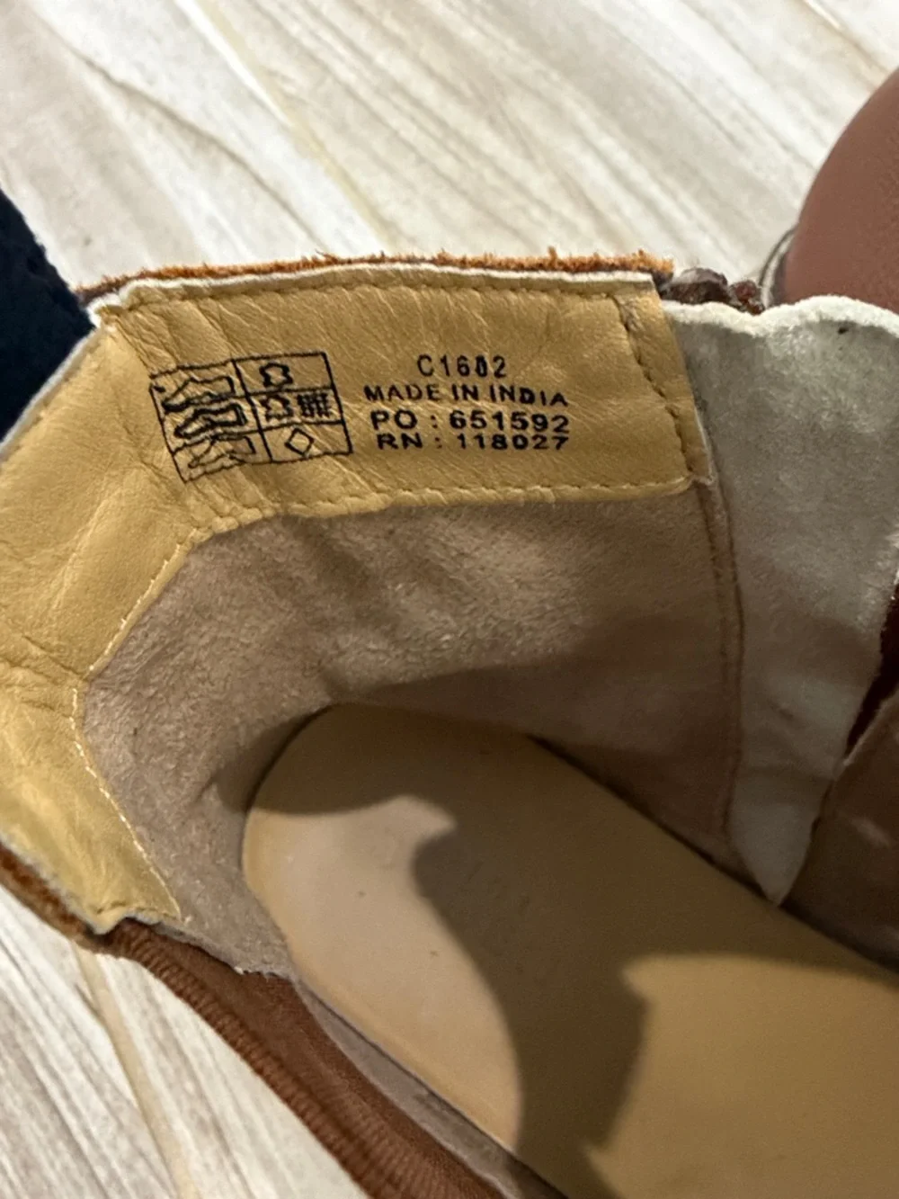 Mini Boden Brown leather ankle boots